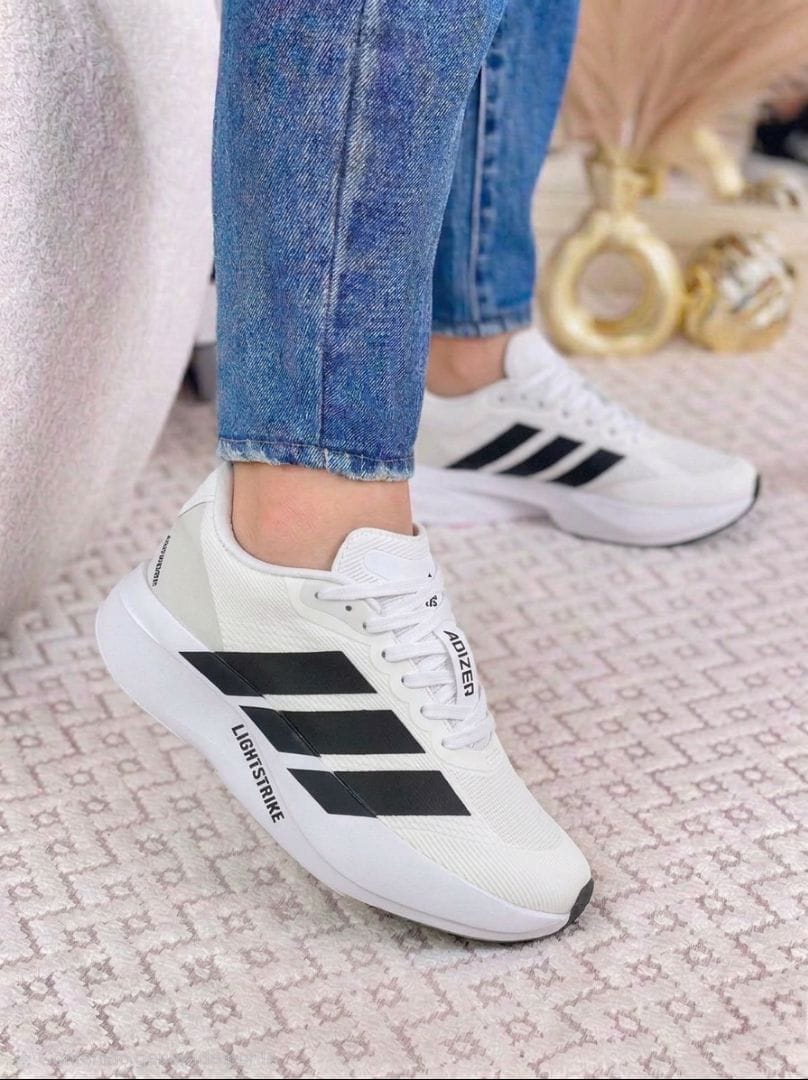 Bellos Adizero Blanco  Negro